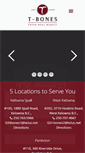 Mobile Screenshot of mytbones.com